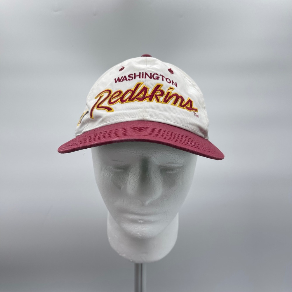 Sports Specialties NFL Washington Redskins Cap White Burgundy OSFA Snapback Hat